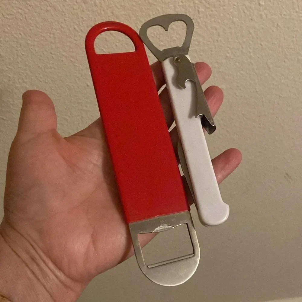 Red 49ers Bottle Opener Set